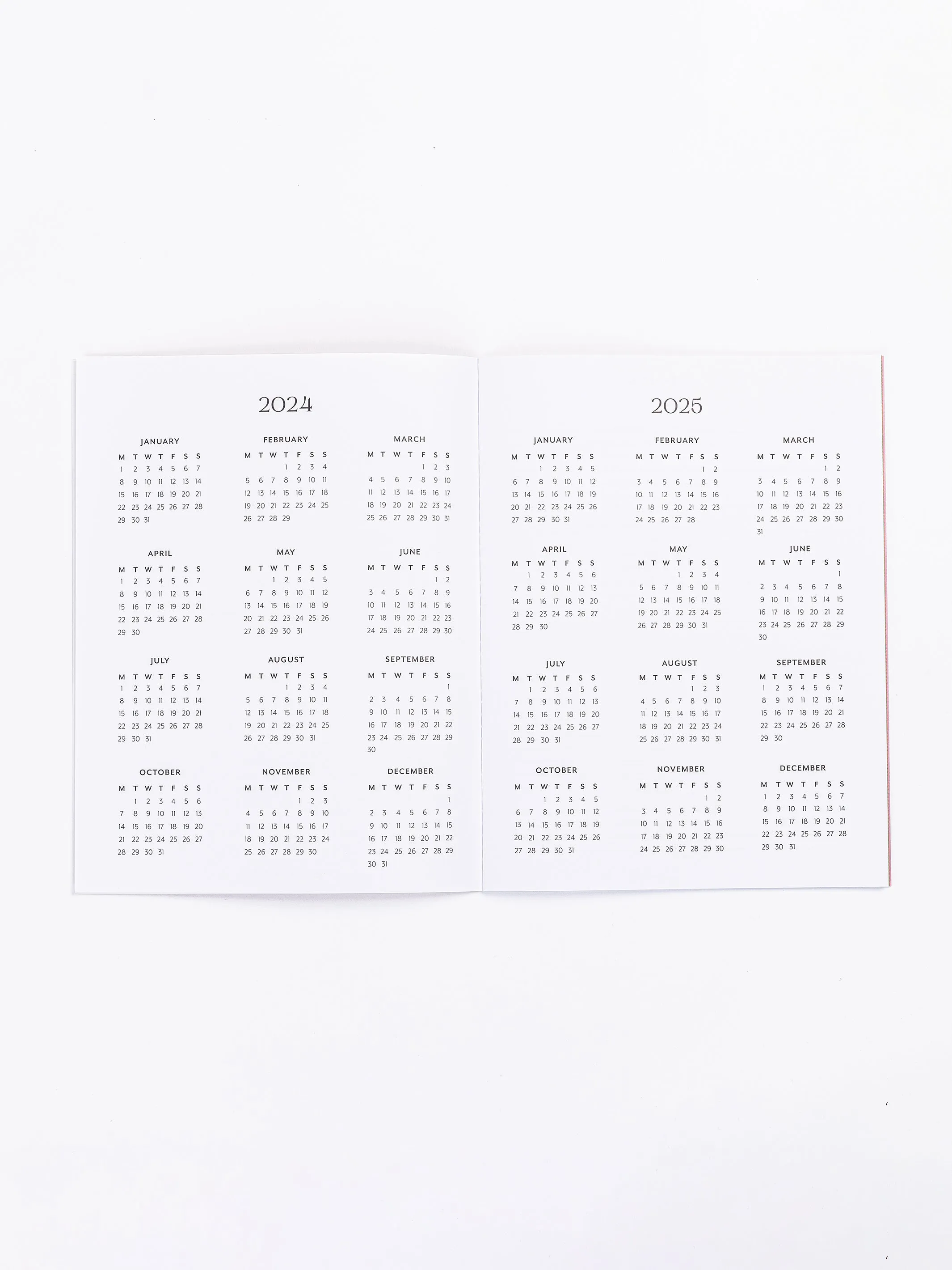 2024-25 Medium Monthly Academic Planner | Bingham