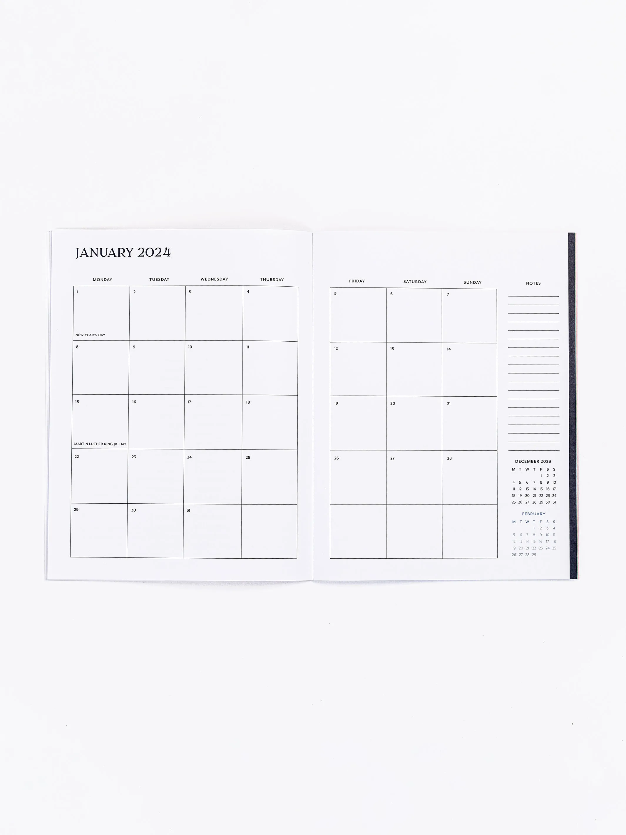 2024-25 Medium Monthly Academic Planner | Bingham