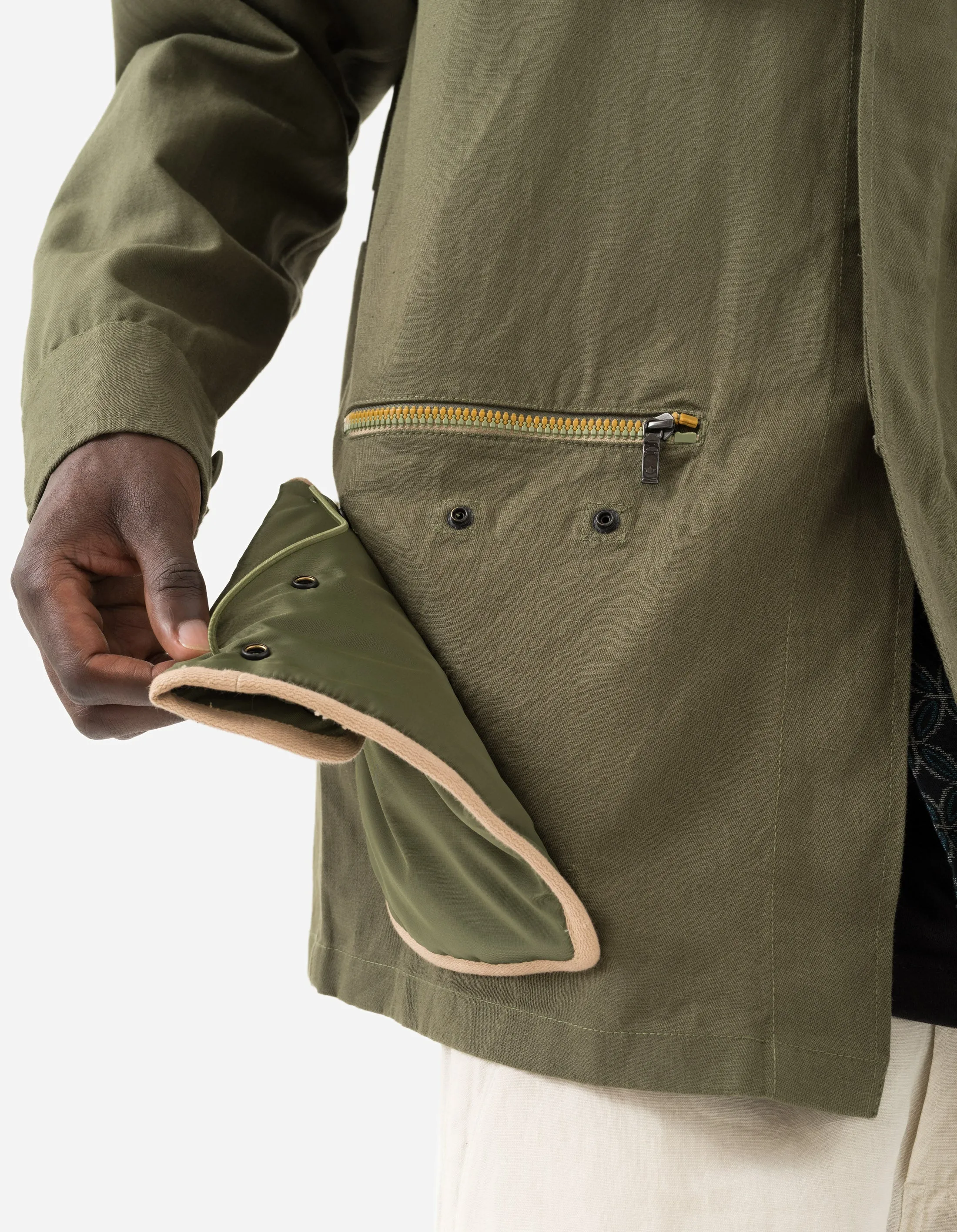 5200 Hemp Jungle Utility Jacket Olive OG-107F