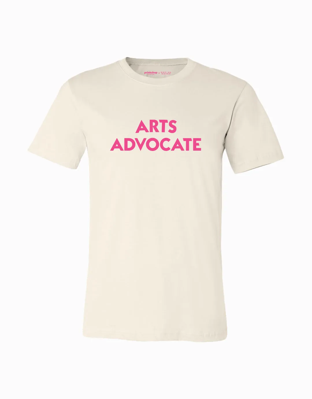 Arts Advocate T-Shirt - Natural