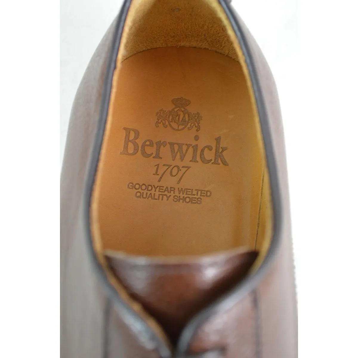 Berwick 1707 Country Grain Plain Derby Shoe (4169)