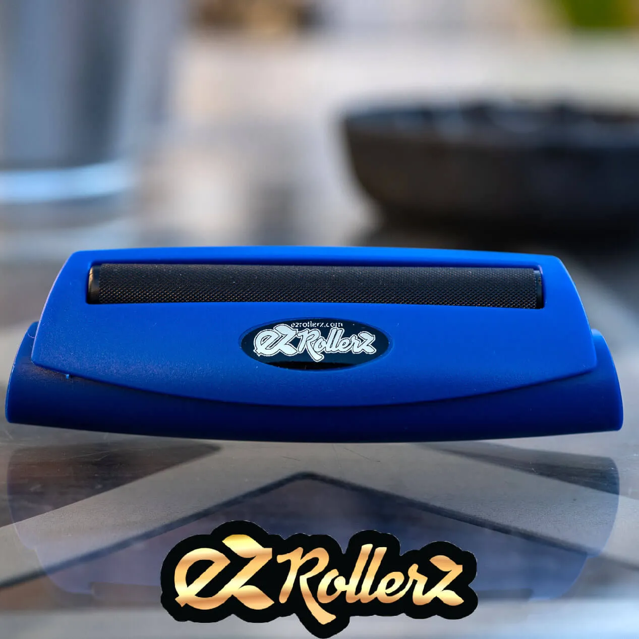 Blue EzRoller Blunt Roller