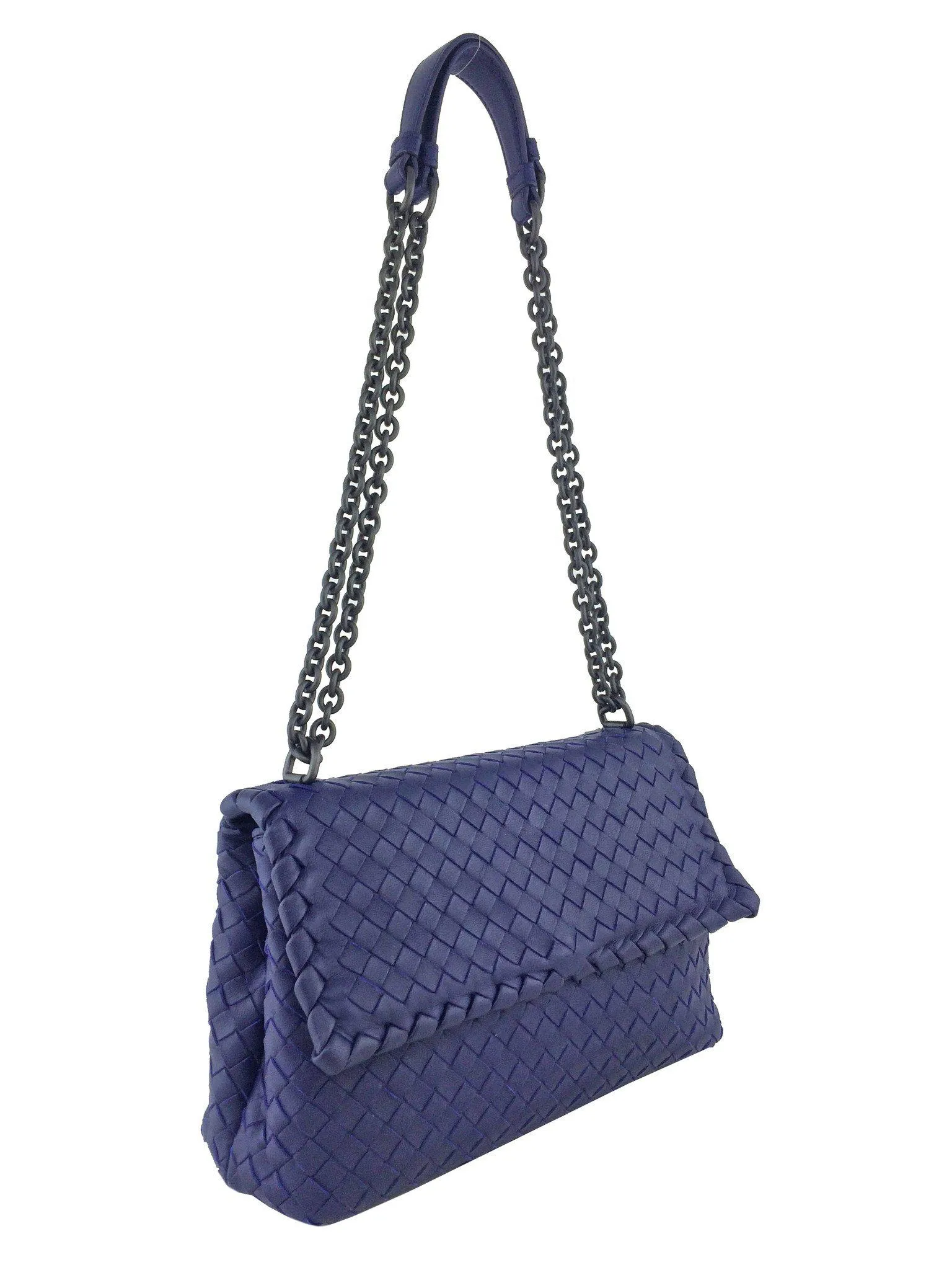 Bottega Veneta Small Olimpia Intrecciato Nappa Shoulder Bag