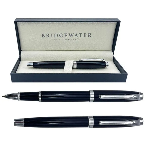 Bridgewater Chester Black & Chrome Roller Ball