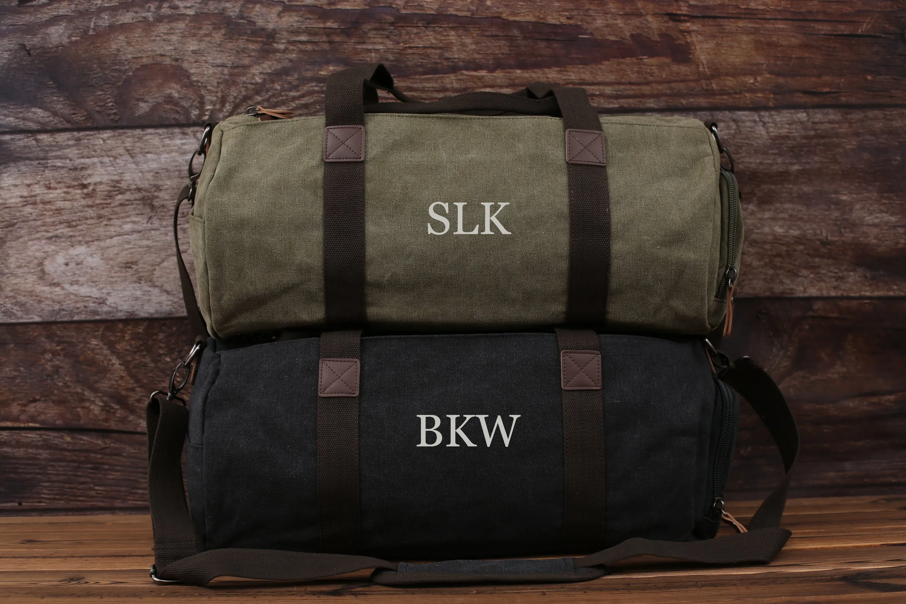 BULK SALE Groomsmen Gift Duffle Bag, Set of 5  Men's Duffle Bag, Overnight Bag, Weekender Bag