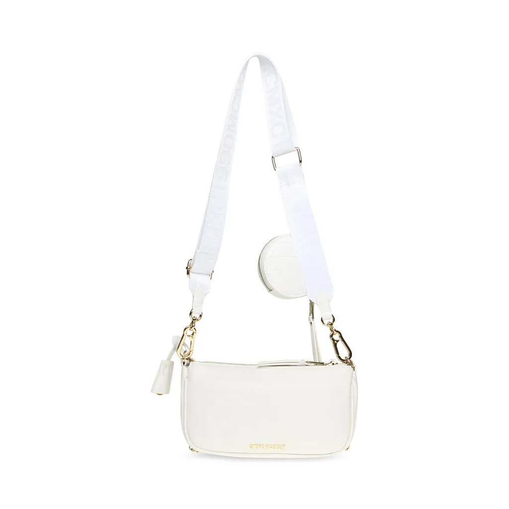 Burgent Crossbody bag WHITE/GOLD