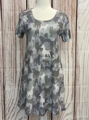 Camo Pup Tunic w/Sleeves