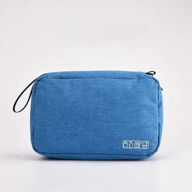 Cosmetic Makeup Bag Toiletry Travel Bag - 7 Colors