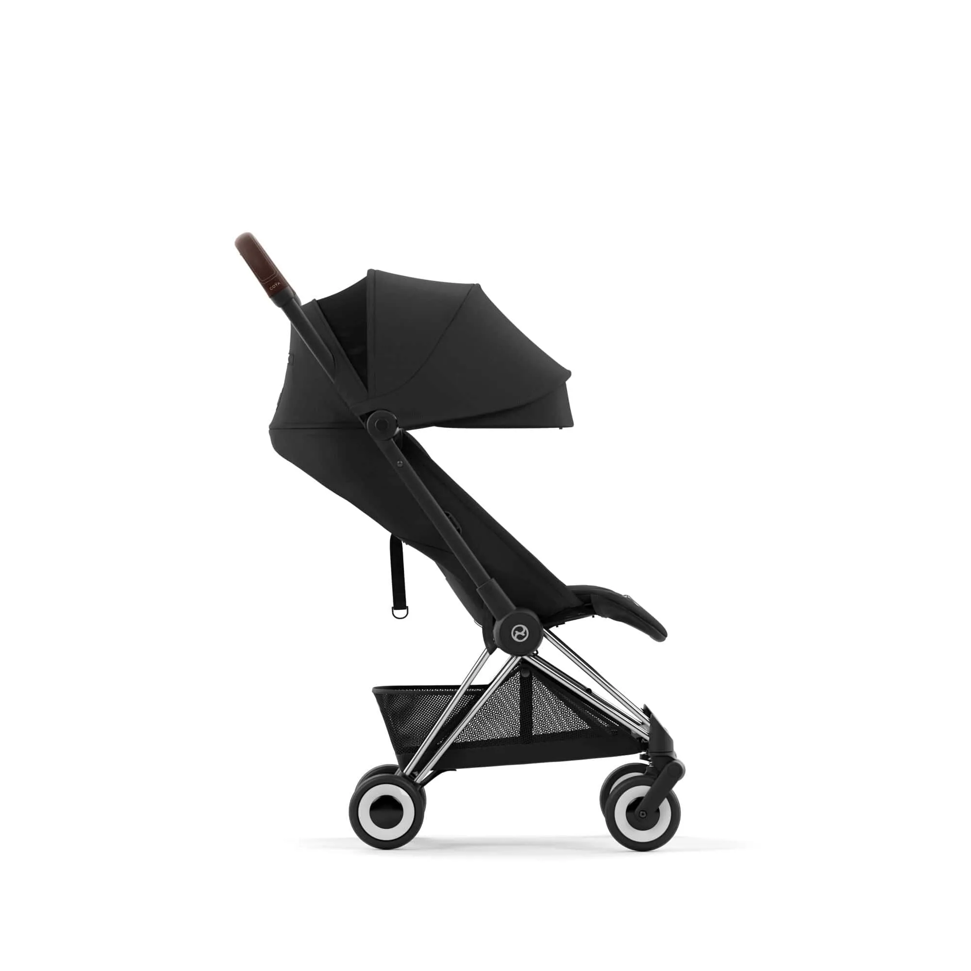 Cybex COYA Stroller - Chrome/Sepia Black