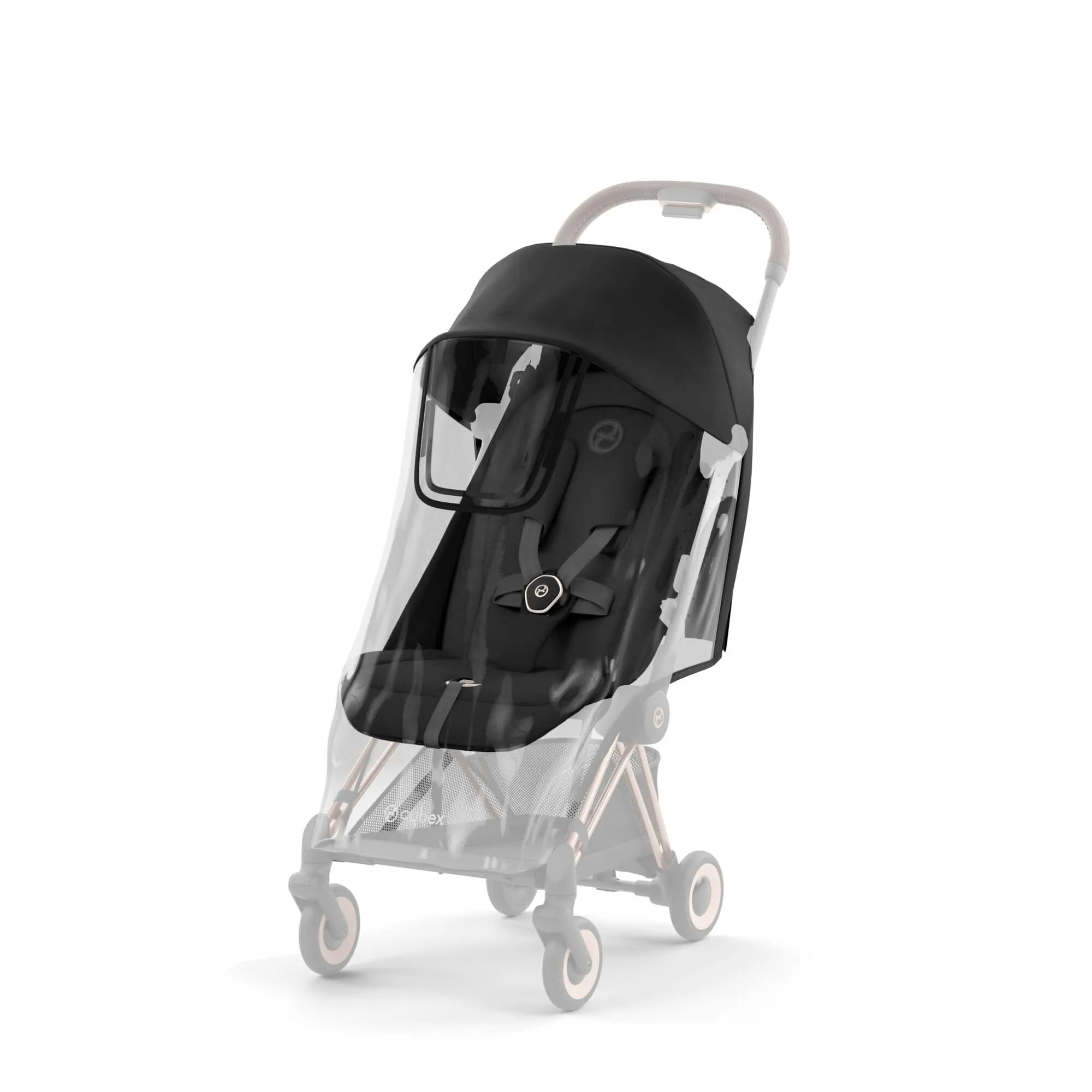 Cybex COYA Stroller - Chrome/Sepia Black