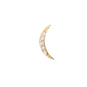 Diamond Crescent Studs