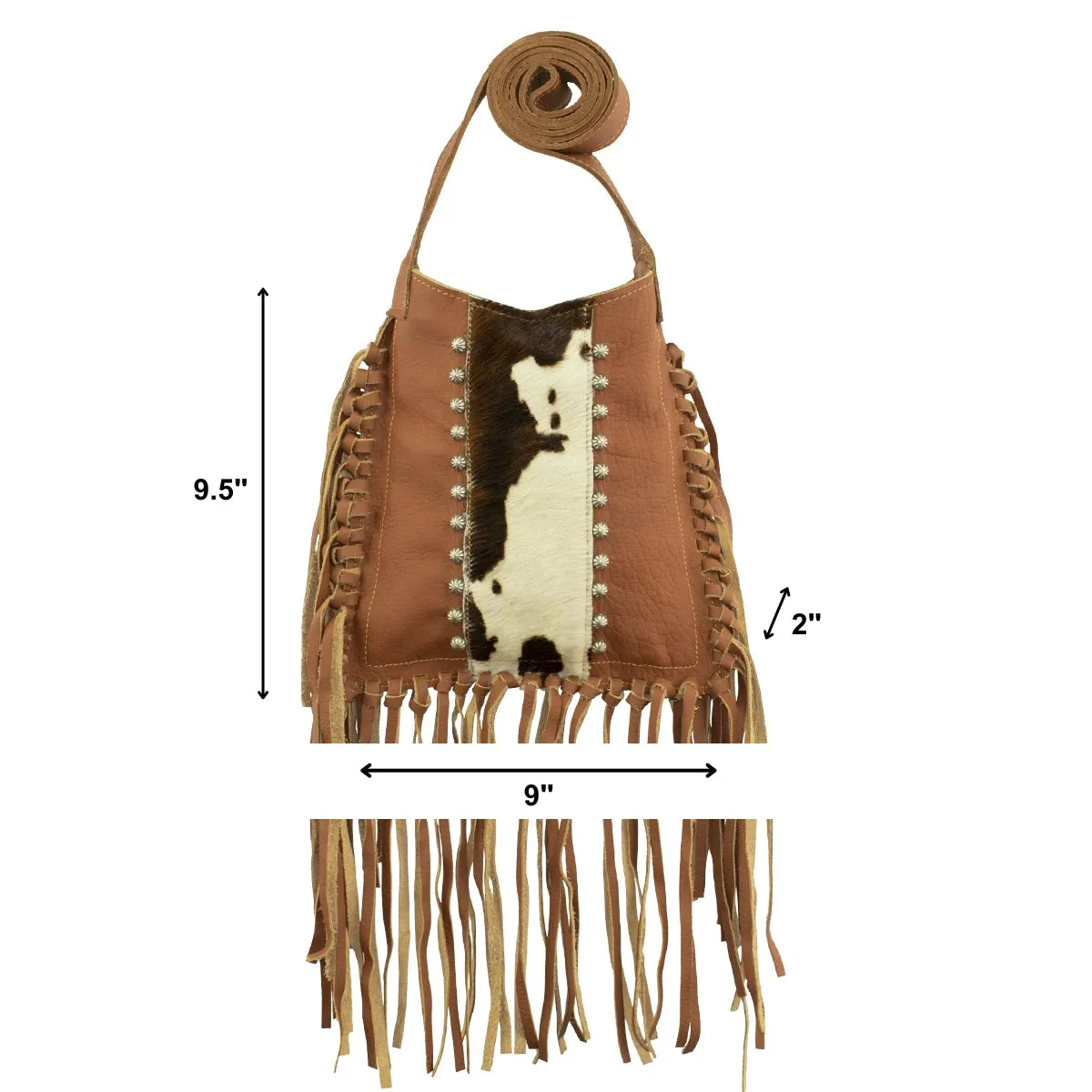 Fringed Cowgirl Messenger Crossbody