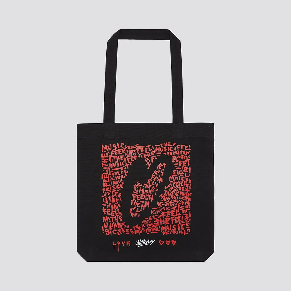 Glitterbox Ibiza ‘Feel The Music’ Tote Bag