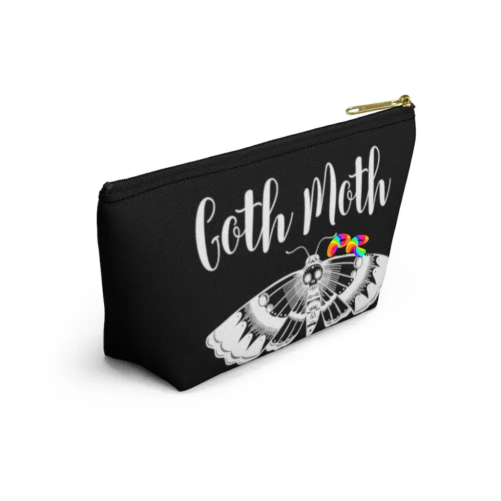 Goth Moth Make-Up Bag