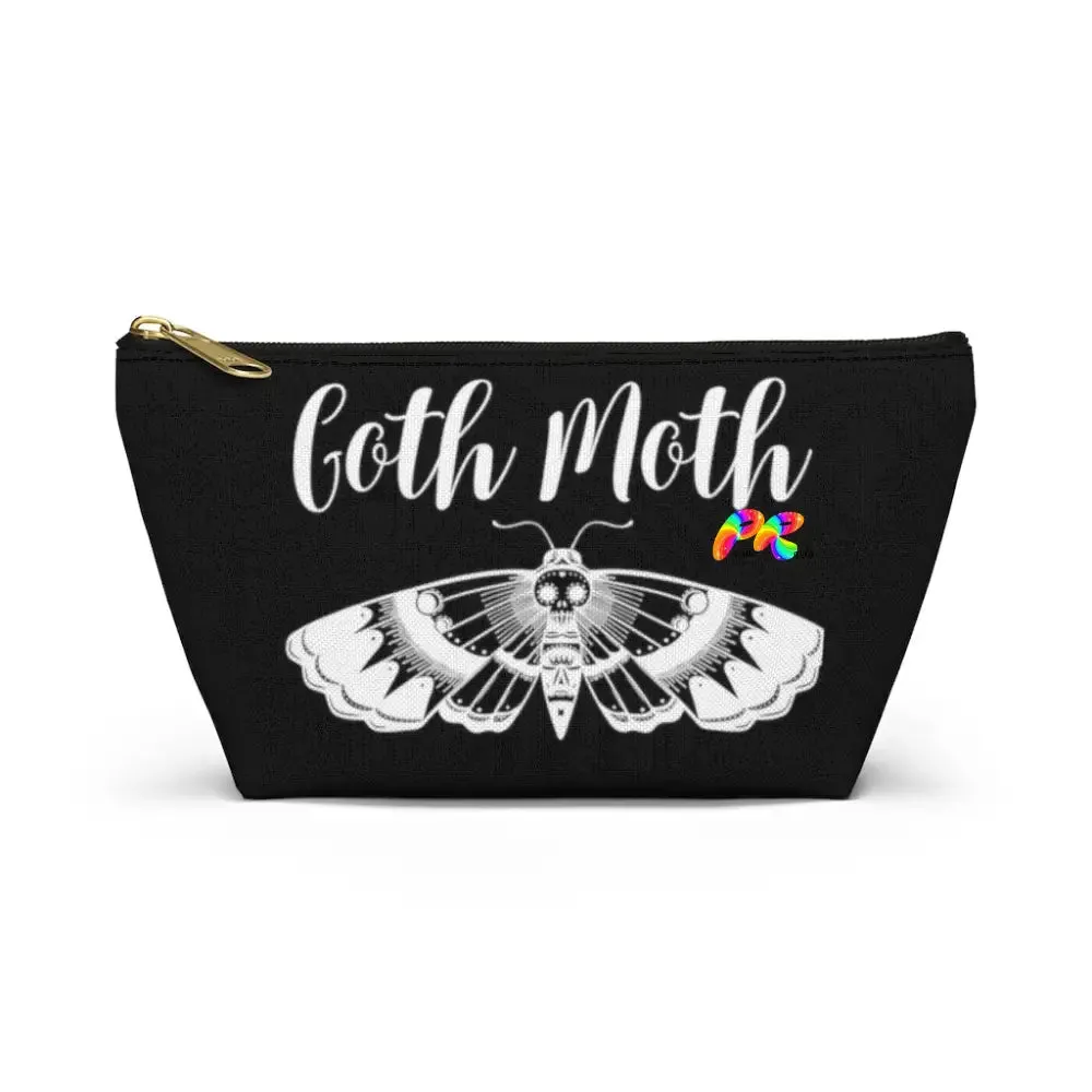 Goth Moth Make-Up Bag