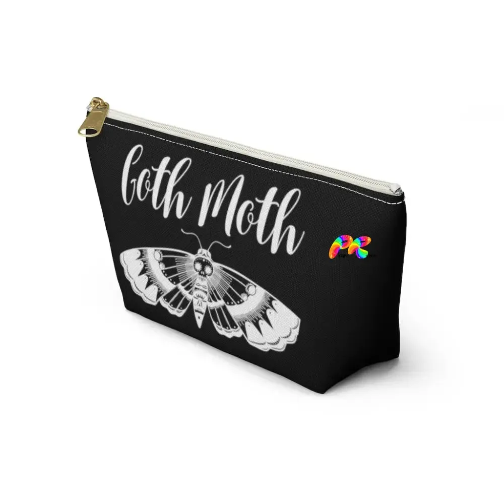 Goth Moth Make-Up Bag