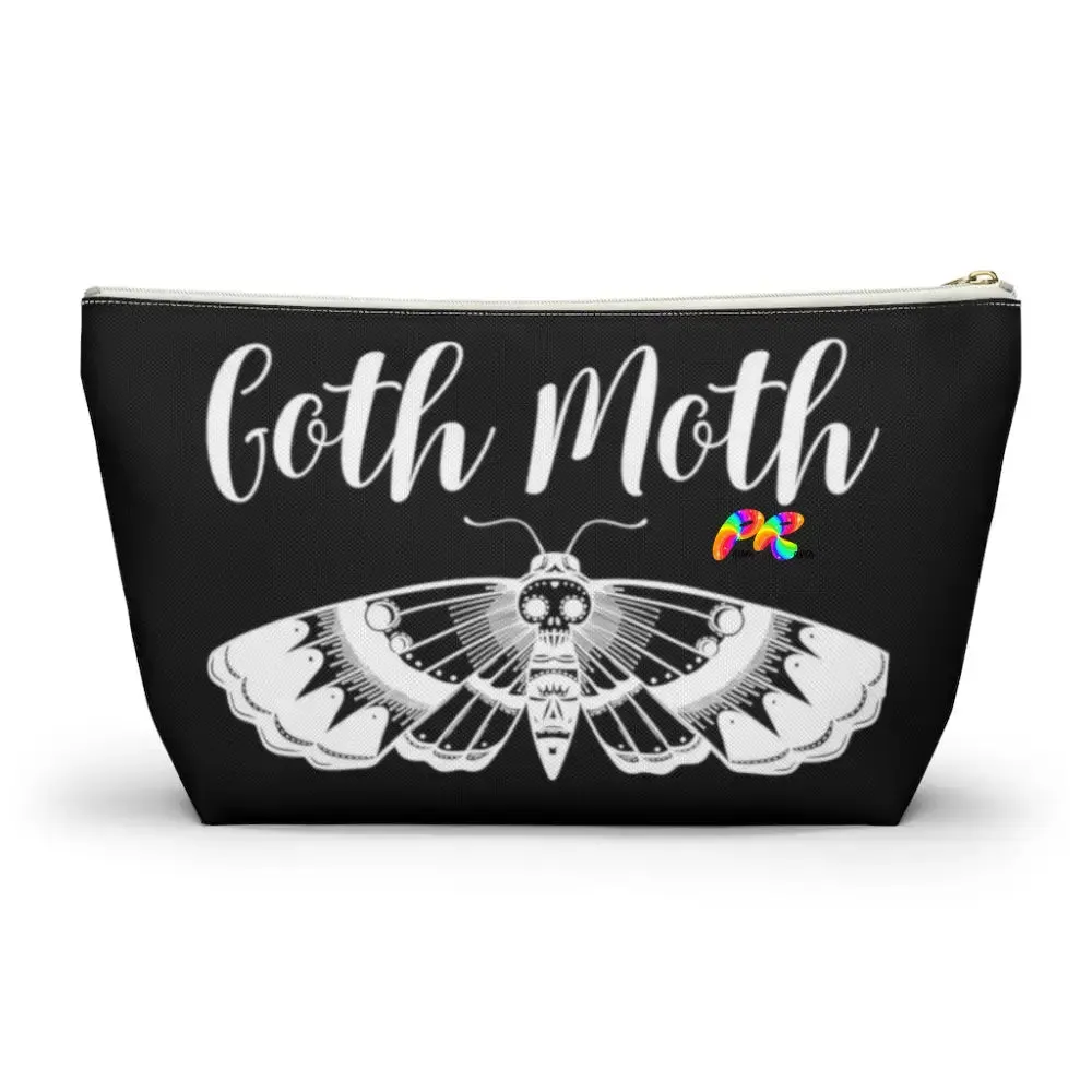 Goth Moth Make-Up Bag