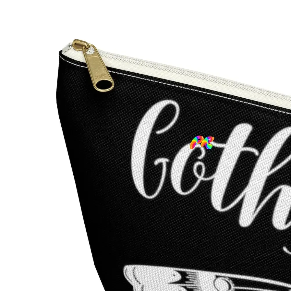 Goth Moth Make-Up Bag