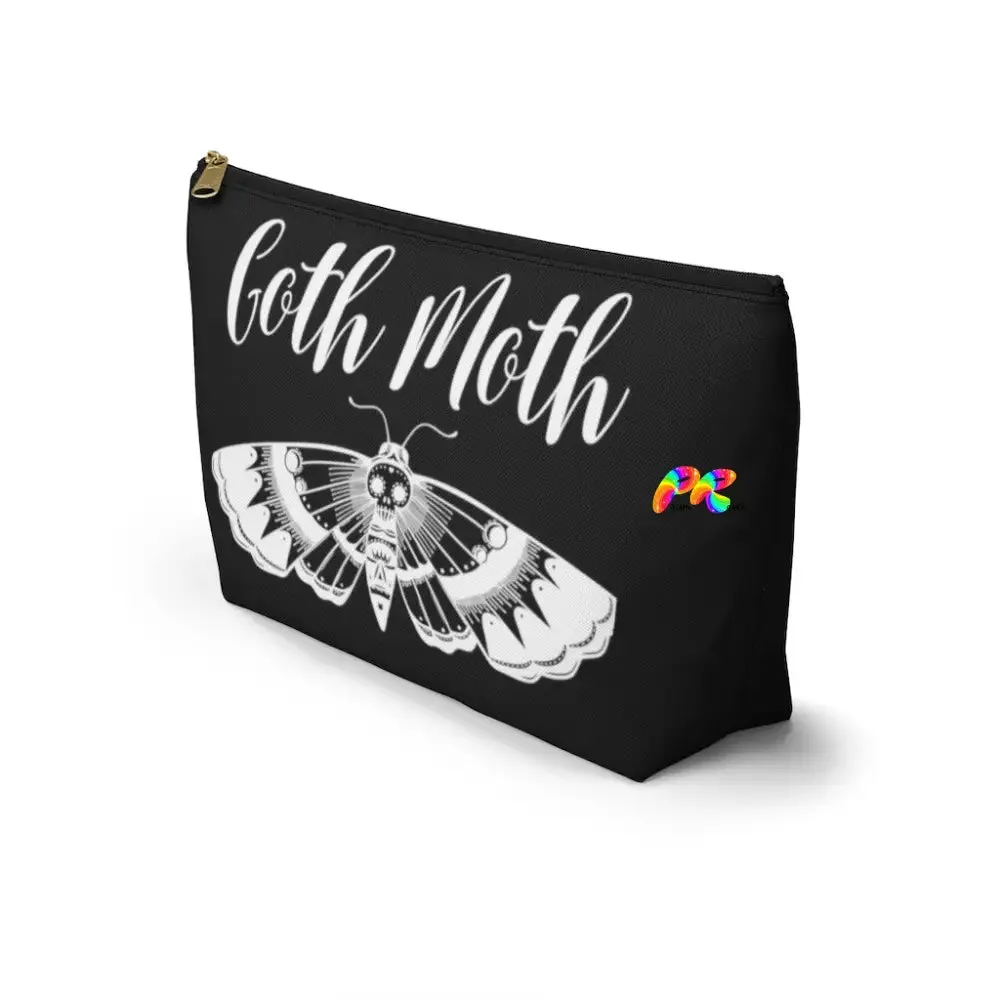 Goth Moth Make-Up Bag