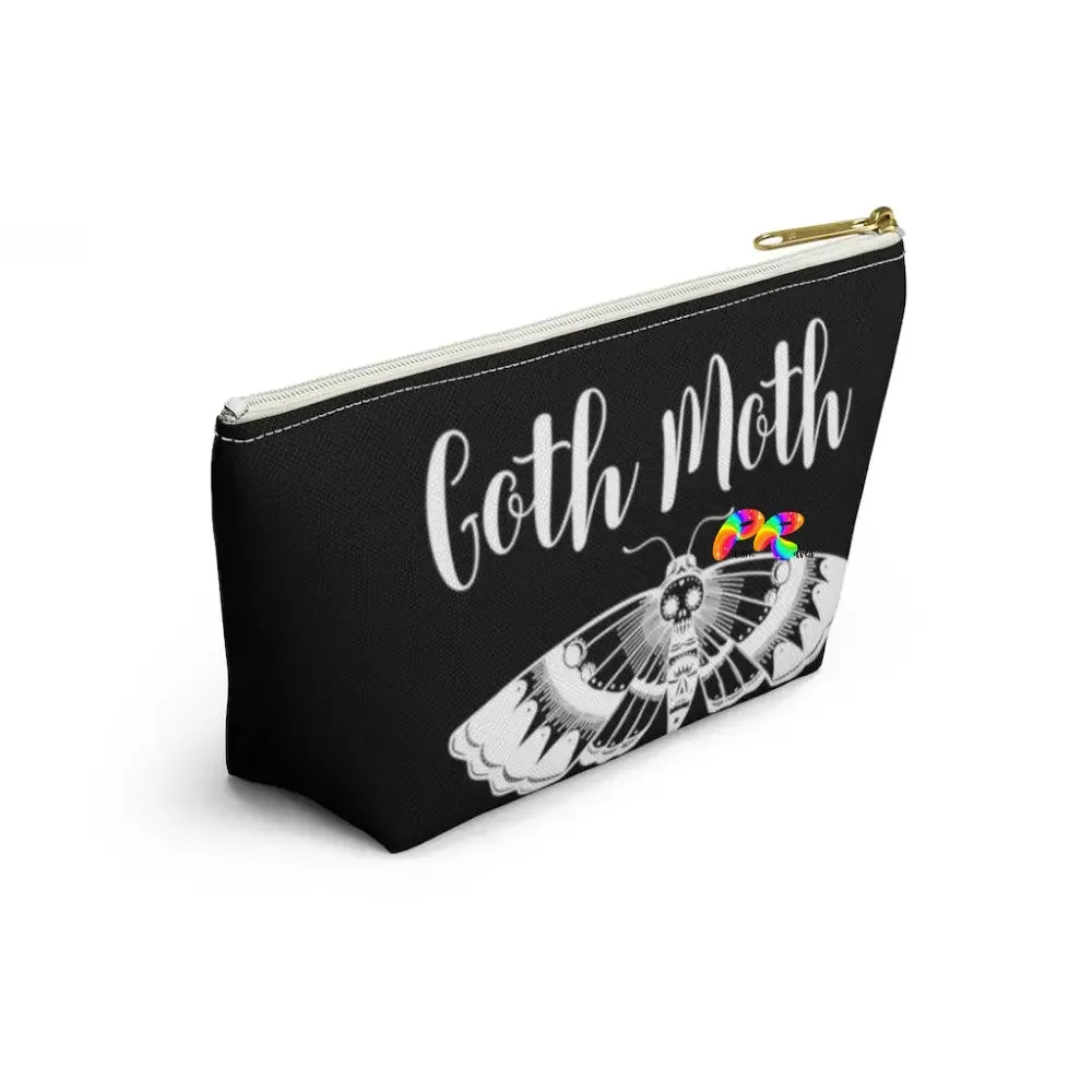 Goth Moth Make-Up Bag