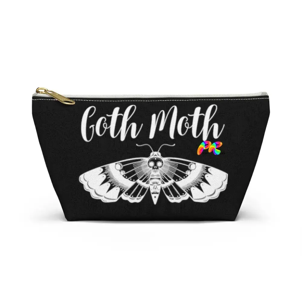 Goth Moth Make-Up Bag