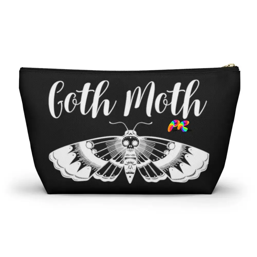 Goth Moth Make-Up Bag