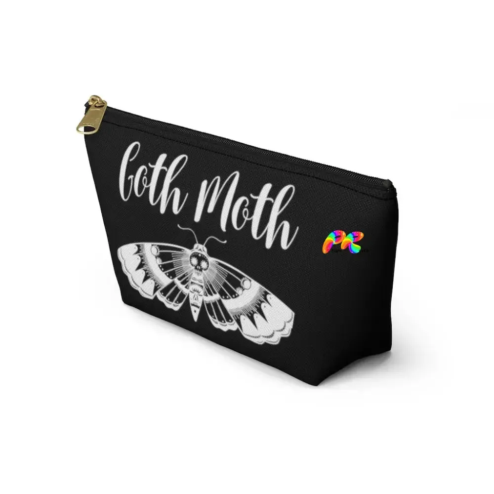 Goth Moth Make-Up Bag