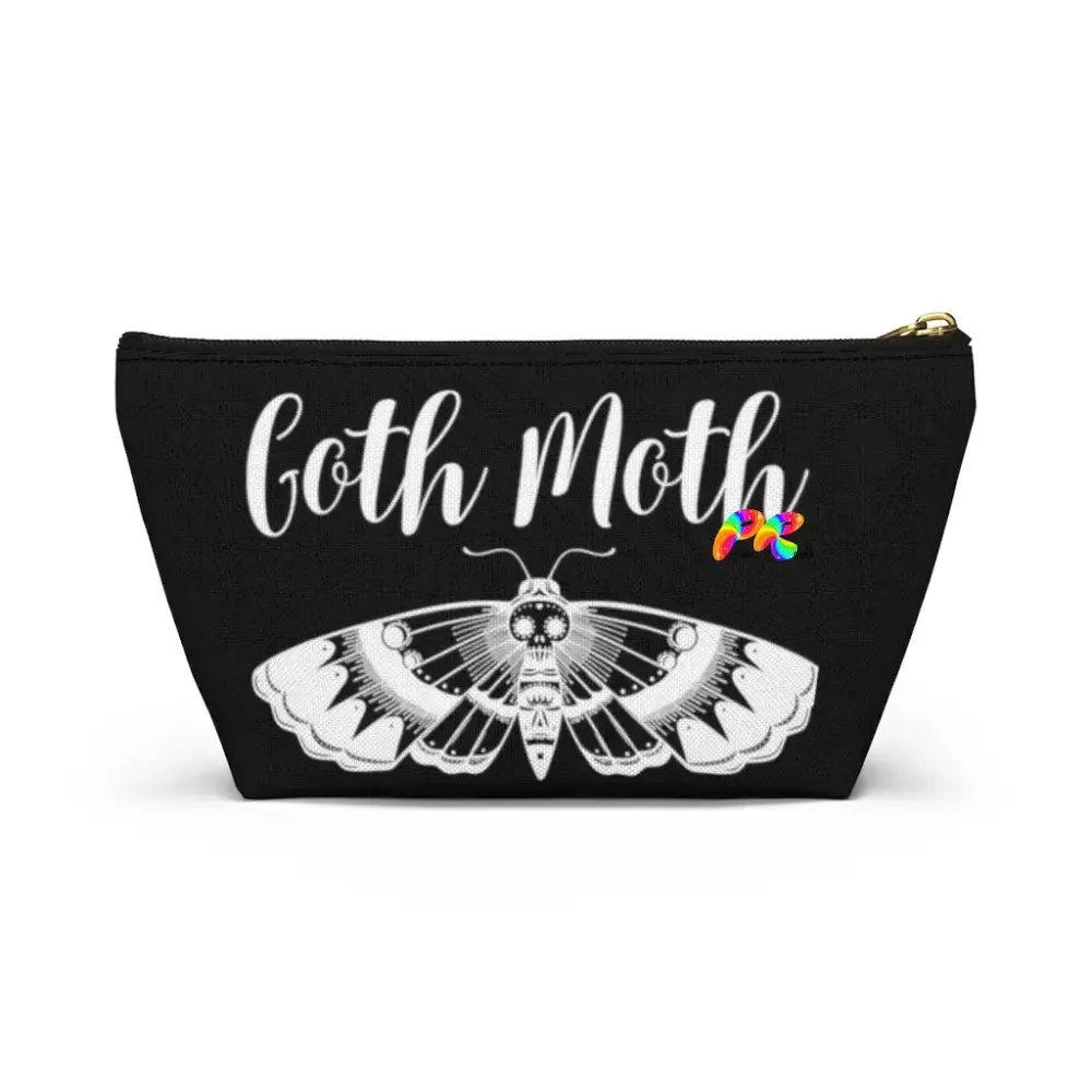 Goth Moth Make-Up Bag