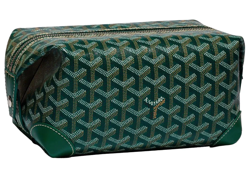 GOYARD BOEING 25 TOILET BAG GREEN