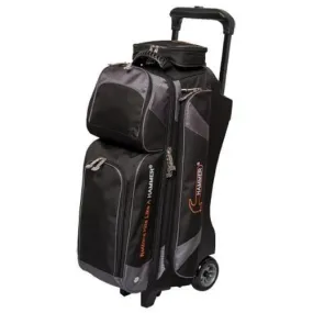 Hammer Premium 3 Ball Roller Bowling Bag Black Carbon