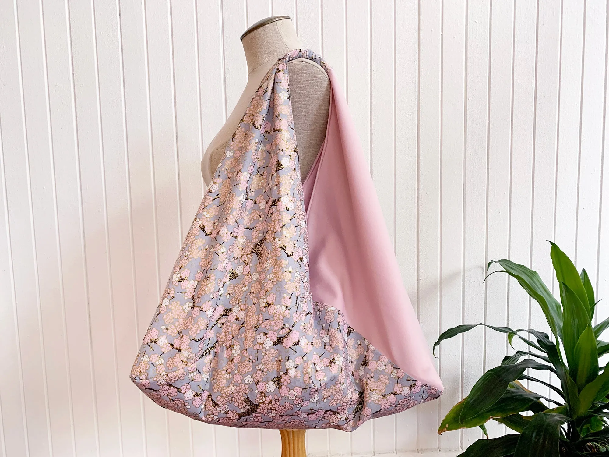 *Handmade* Origami bag | Market bag | Sakura (Pink)