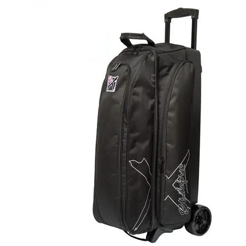 KR Strikeforce Hybrid X Triple Roller Black Bowling Bag