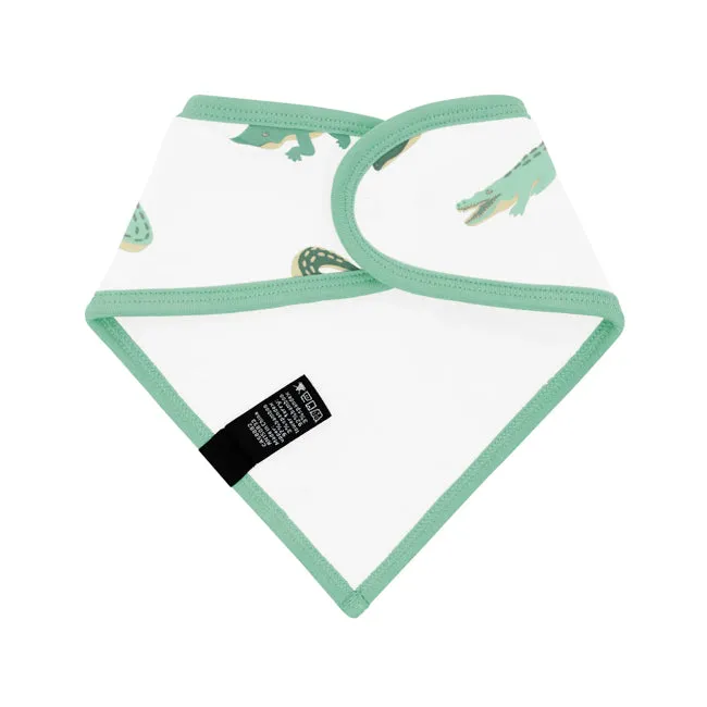 Kyte Baby Printed Bib in Crocodile