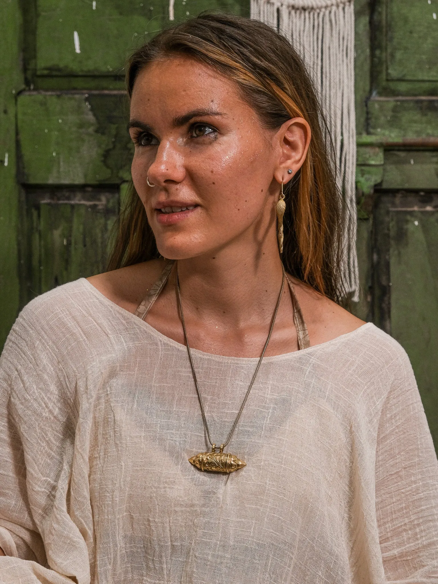 Mantra Box Necklace