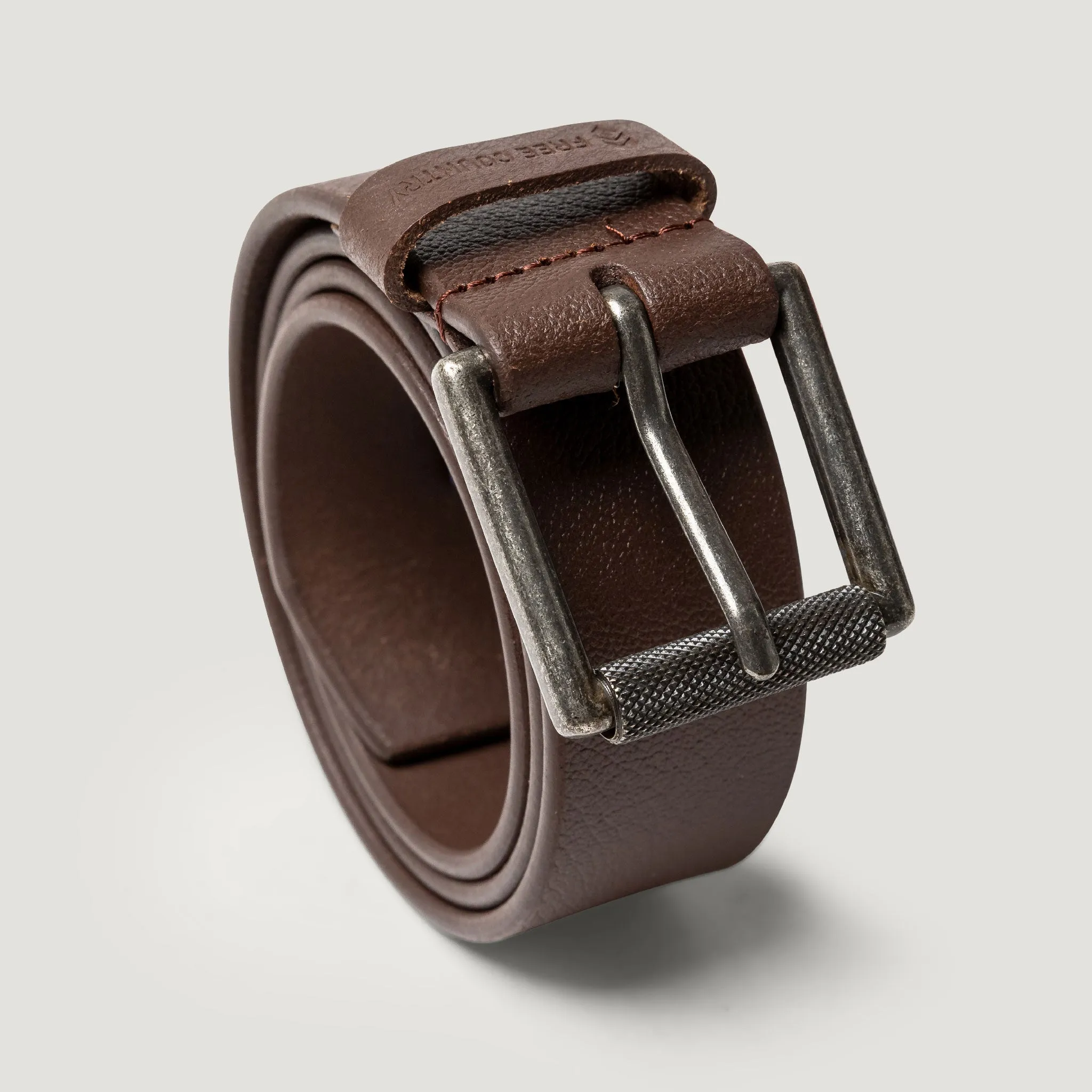 Men's Belt with Textured Roller