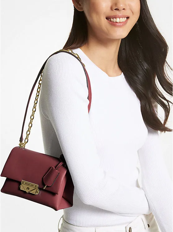 Michael Kors Cece Small Faux Leather Shoulder Bag