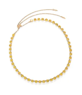 Milly Slider Necklace Light Topaz