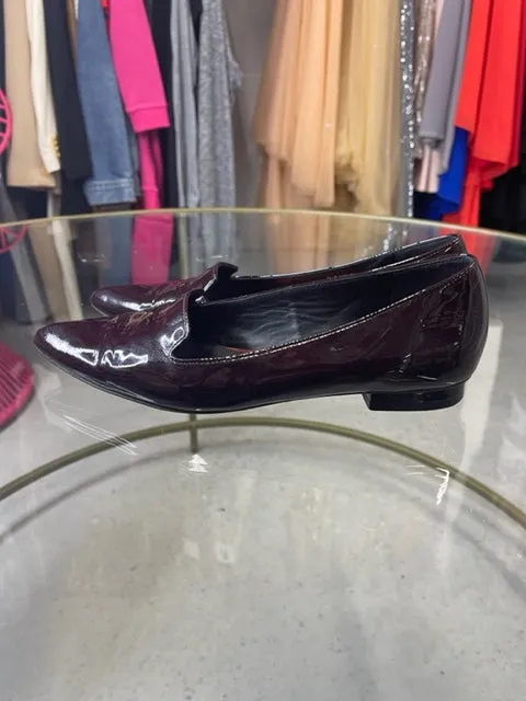 Paul Smith Burgundy Patent flats 38