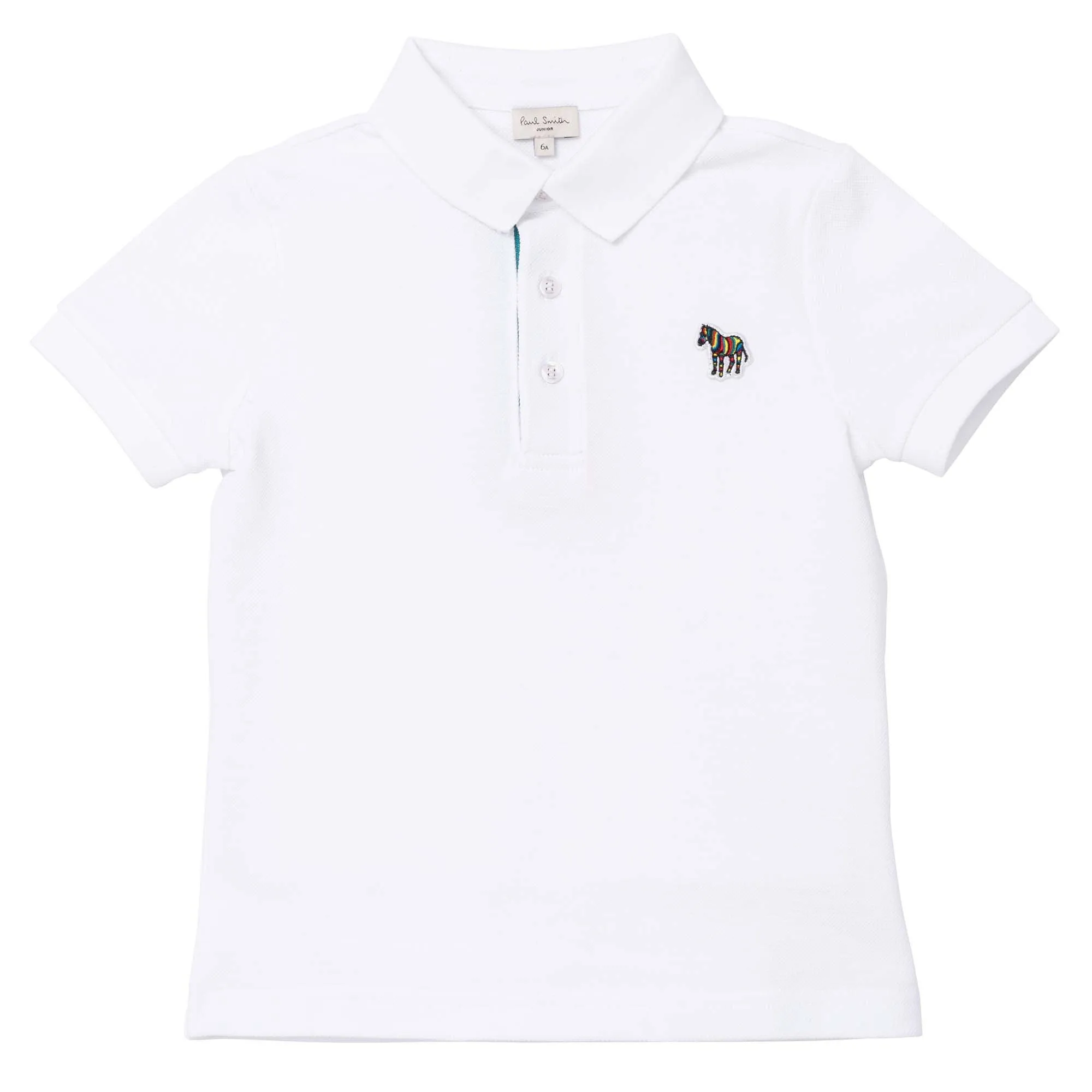 Paul Smith Jr Boys s/s Polo_White P25702