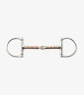 PE Sport Copper Roller Dee Snaffle