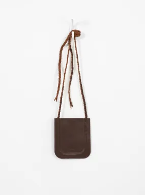 Plaited Mobile Bag Brown