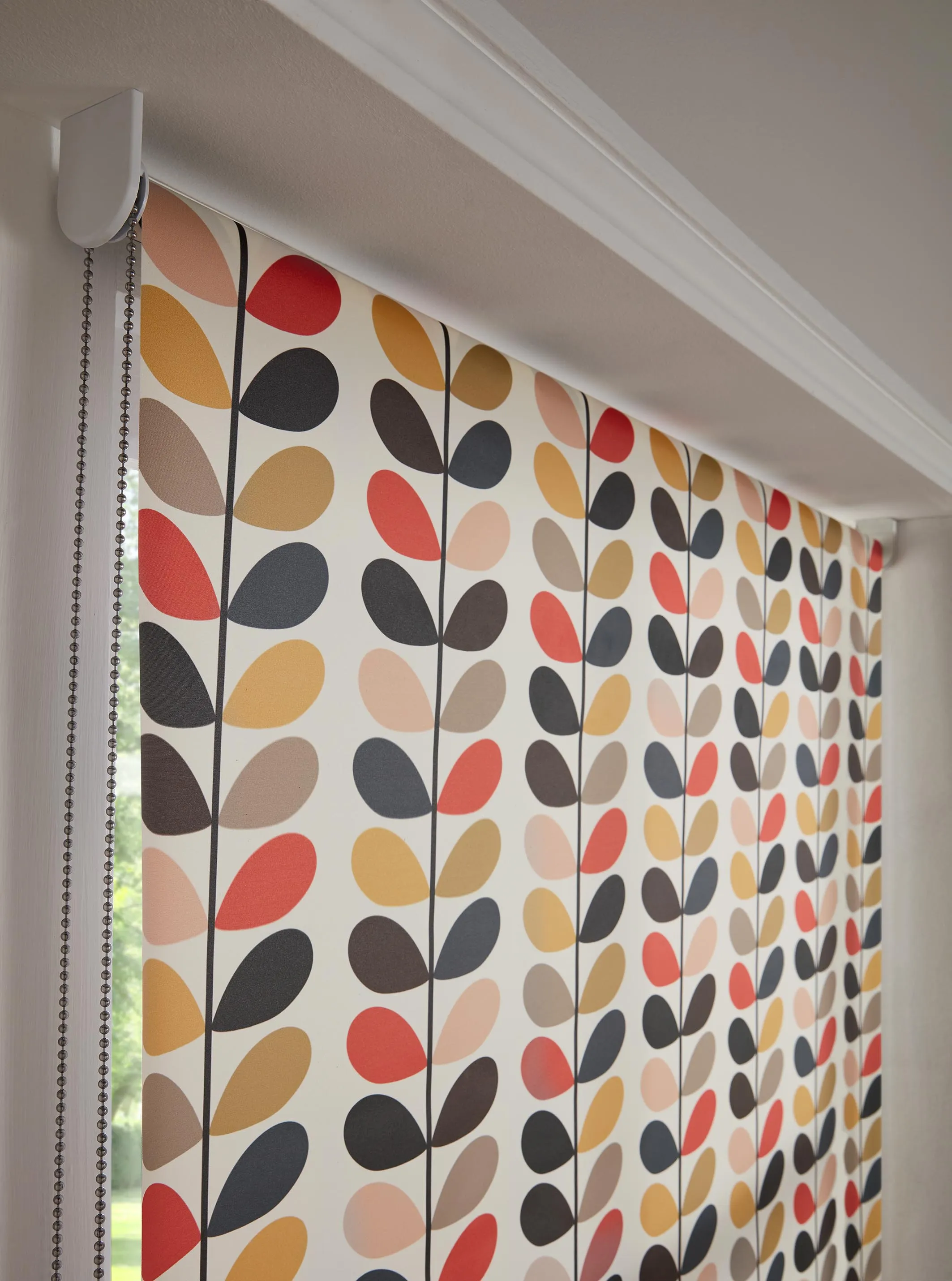 Ready Made Roller Blinds Linear Stem Tomato