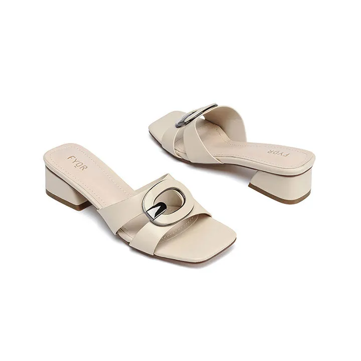 Square Toe Mule Sandal HL 188