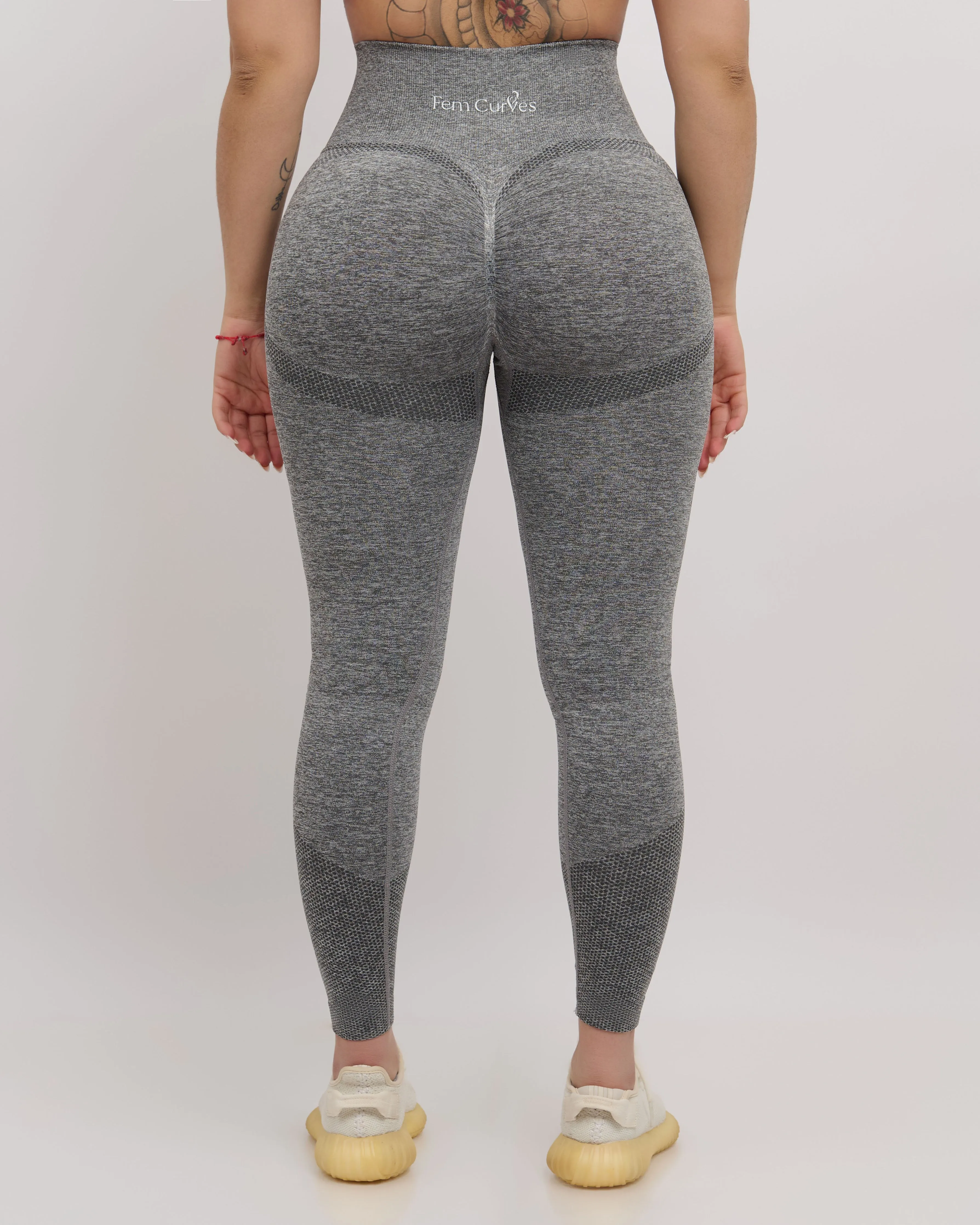 Sujey Scrunch Leggings - Grey