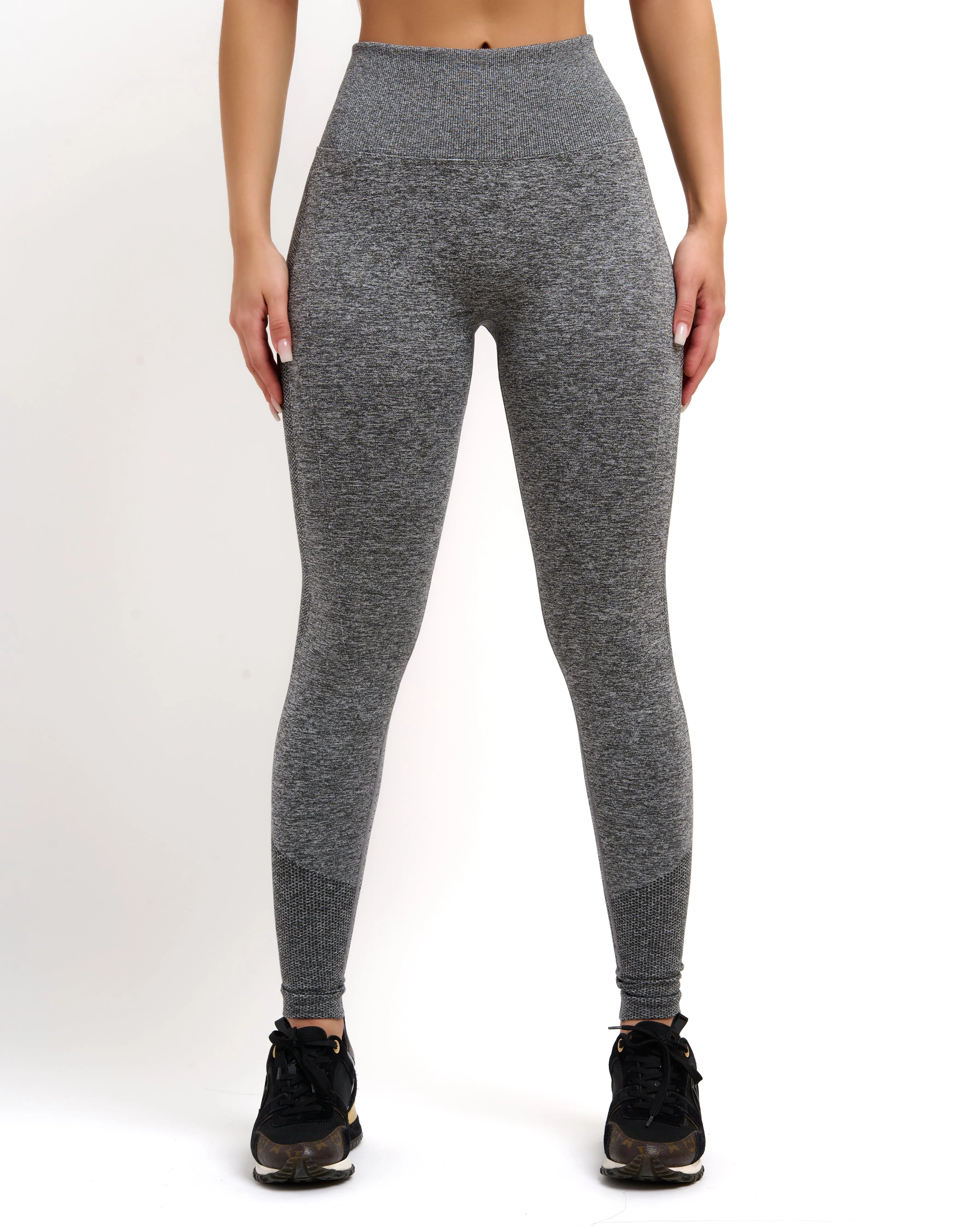 Sujey Scrunch Leggings - Grey