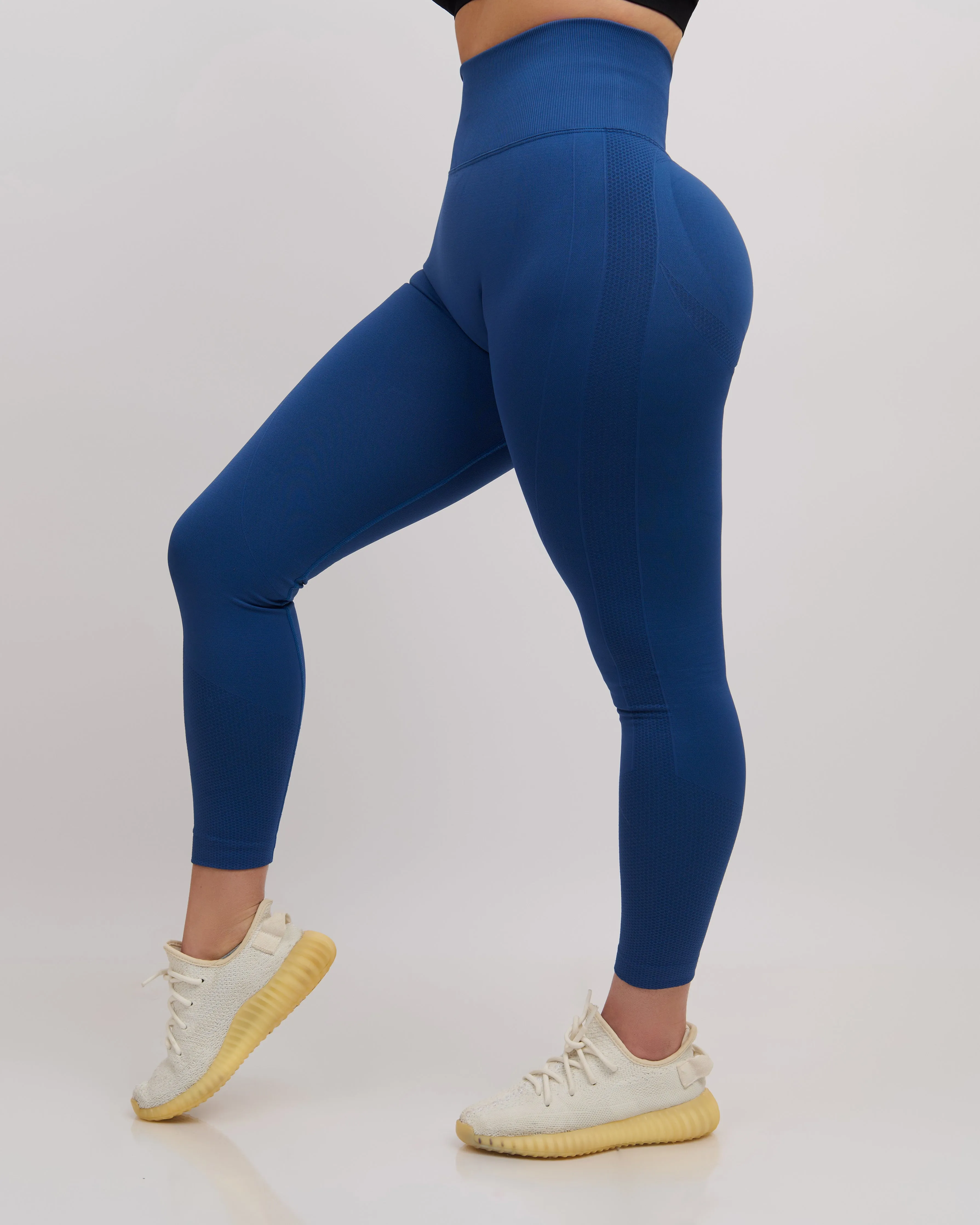 Sujey Scrunch Leggings - Pacific Blue