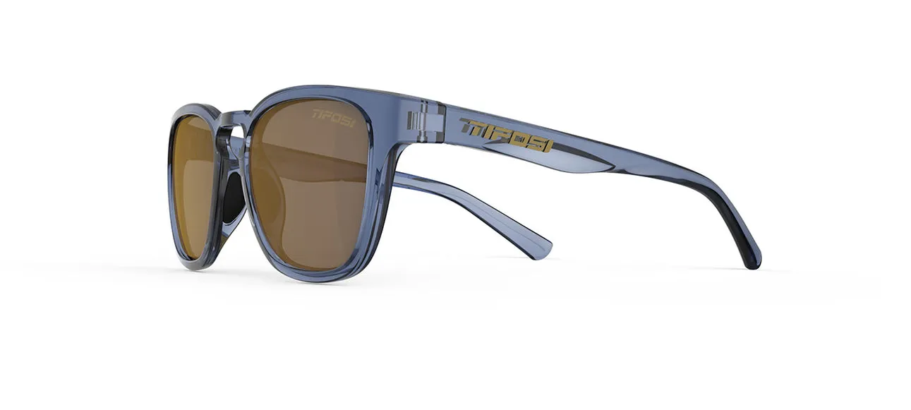 Tifosi Smirk Sunglasses - Crystal Denim Gold