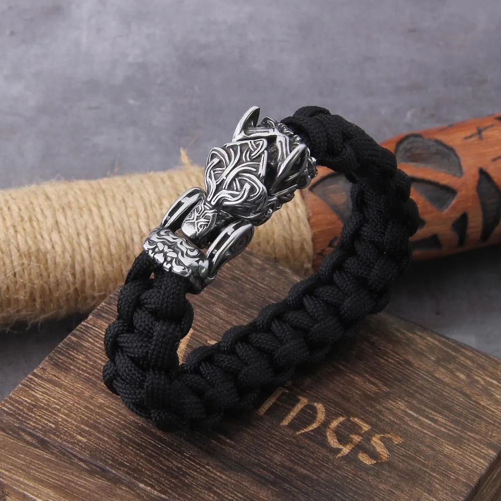 Viking Paracord Bracelet Fenrir