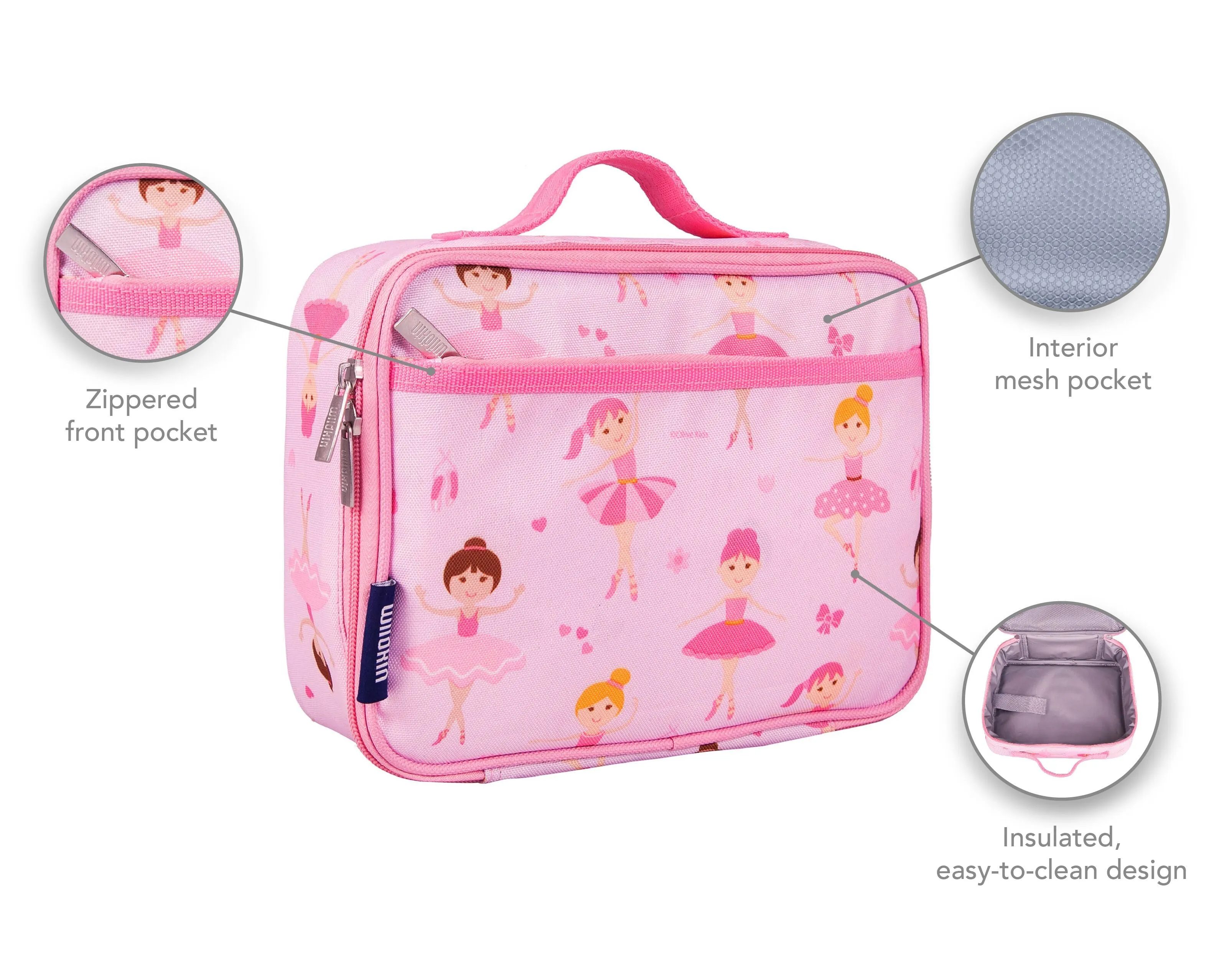 Wildkin Ballerina Lunch Box Bag [BPA-Free]