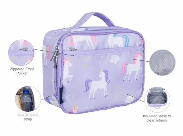 Wildkin Olive Kids Unicorns Lunch Box Bag [BPA-Free]